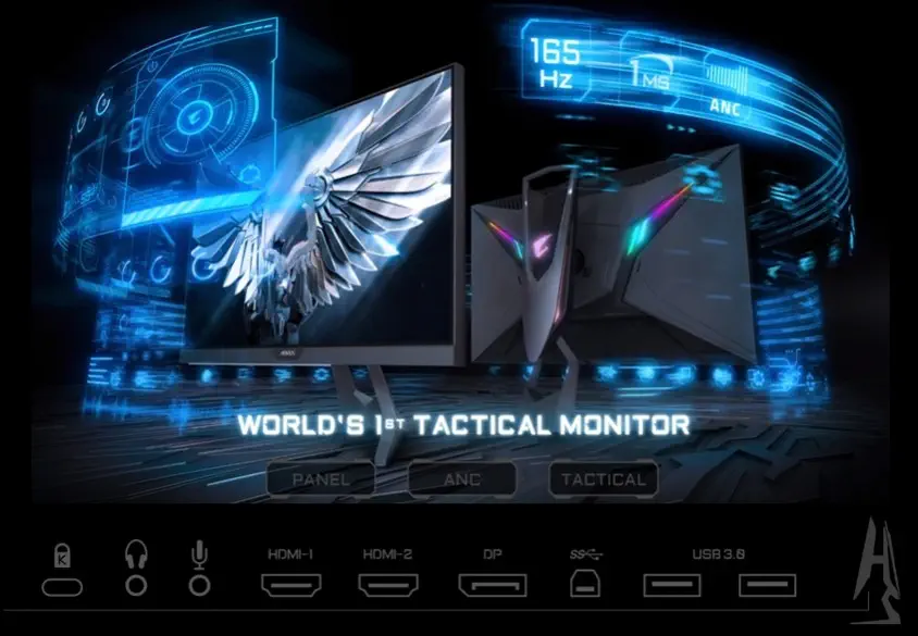 Gigabyte Aorus FI27Q 27 inç QHD Gaming Monitör