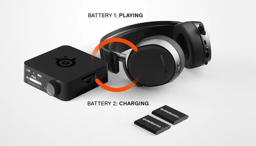 Steelseries Arctis Pro 61473  Wireless Siyah Gaming Kulaklık 