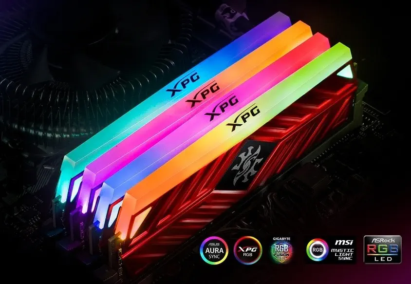 XPG Spectrix  D41  AX4U300038G16A-DR41 16GB (2x8GB) DDR4 3000MHz RGB Kırmızı Gaming (Oyuncu) Ram