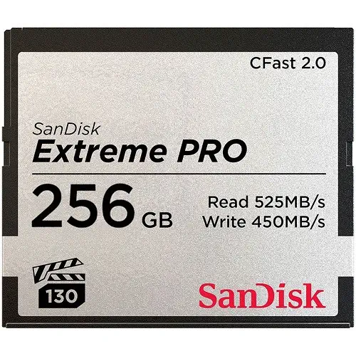 Sandisk Extreme Pro CFast 2.0 SDCFSP-256G-G46D Hafıza Kartı