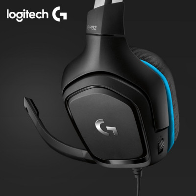 Logitech G432 Kablolu Gaming Kulaklık