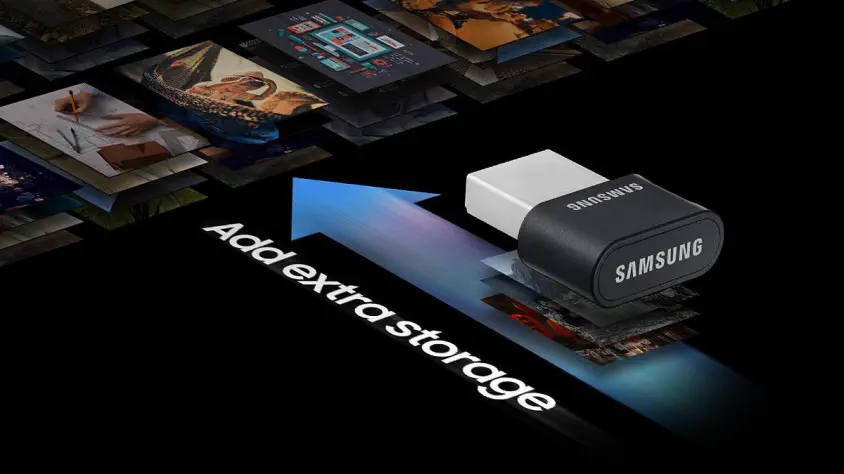 Samsung FIT Plus MUF-64AB/APC 64GB USB 3.1 Flash Bellek 