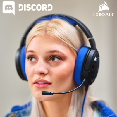 Corsair HS35 Stereo Mavi CA-9011196-EU Kablolu Gaming Kulaklık