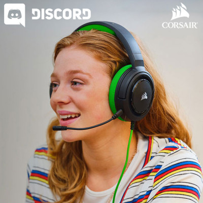 Corsair HS35 Stereo Yeşil CA-9011197-EU Kablolu Gaming Kulaklık