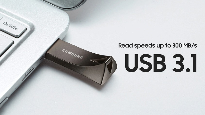 Samsung Bar Plus MUF-64BE4/APC 64GB USB 3.1 Flash Bellek 