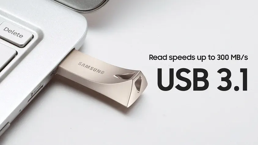 Samsung BAR Plus MUF-64BE3/APC 64GB USB 3.1 Flash Bellek 
