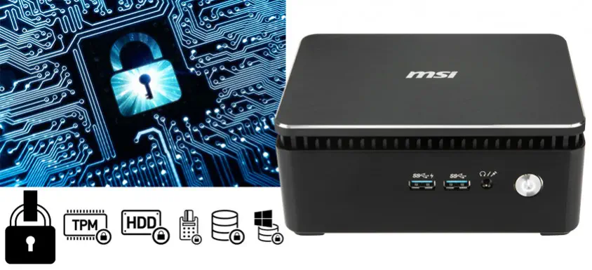 MSI Cubi 3 Silent S-051XTR Siyah Mini PC