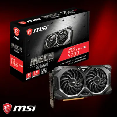 MSI Radeon RX 5700 MECH GP OC Gaming Ekran Kartı