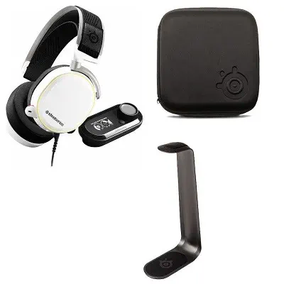 Steelseries Arctis Pro 61454  + GameDAC White Hi-Res Gaming Kulaklık 