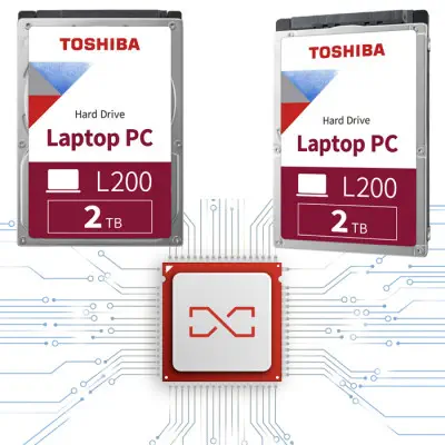 Toshiba L200 HDWL120UZSVA 2TB Notebook Harddisk