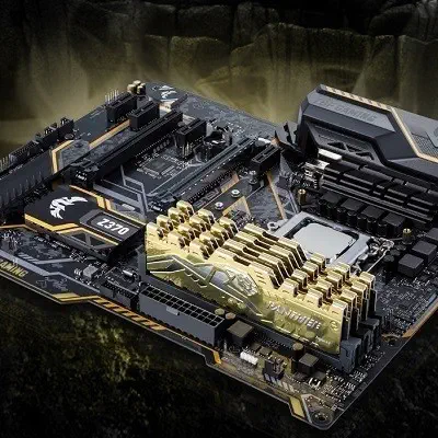 Apacer Panther EK.08G2V.GEC 8GB  DDR4 2666 Mhz CL16 Black Gold Gaming (Oyuncu) Ram 