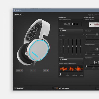 Steelseries 61504 Arctis 5 Black Gaming Kulaklık (2019 Edition)