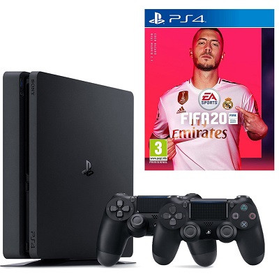 Sony Playstation 4 Slim 1tb Oyun Konsolu 2 Ps4 Kol Ps4 Fifa 20 Oyun Sony Eurasia Garantili Incehesap Com
