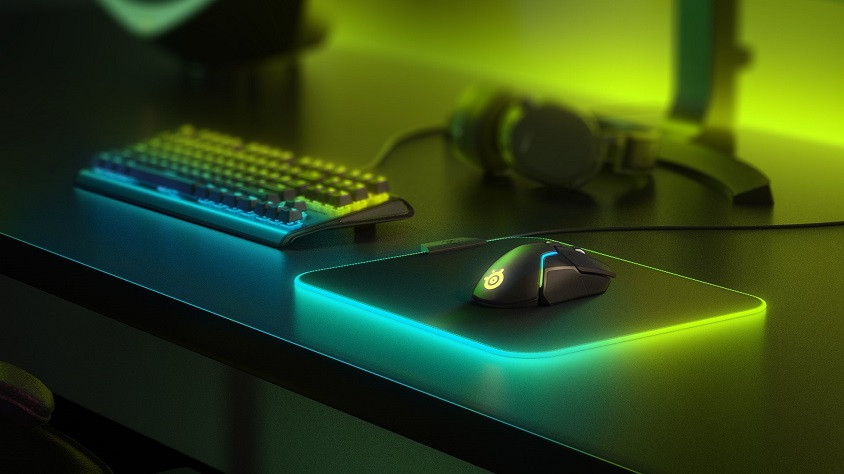 SteelSeries 63825 QcK Prism Cloth Medium Gaming MousePad