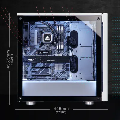 Corsair Carbide 275R CC-9011133-WW Mid-Tower Beyaz Gaming Kasa