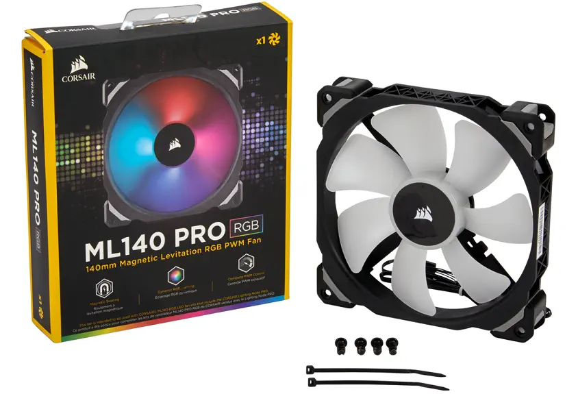 Corsair ML140 Pro CO-9050077-WW 140mm RGB Led Kasa Fanı