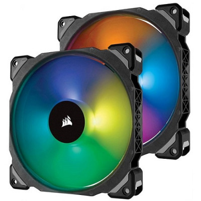Corsair ML140 Pro CO-9050078-WW 140mm RGB Led 2`li Kasa Fanı