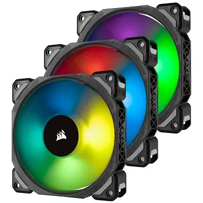 Corsair ML120 Pro CO-9050076-WW 120mm RGB Led 3`lü Kasa Fanı