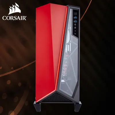 Corsair Carbide Spec-Omega CC-9011120-WW Siyah-Kırmızı Mid-Tower Gaming Kasa