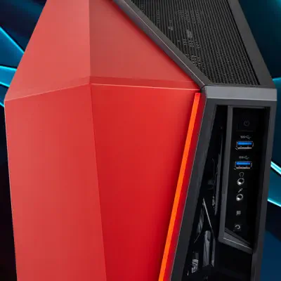 Corsair Carbide Spec-Omega CC-9011120-WW Siyah-Kırmızı Mid-Tower Gaming Kasa