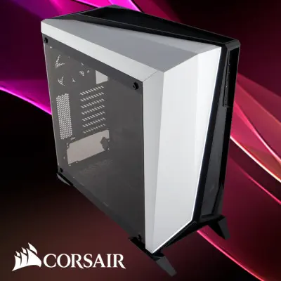 Corsair Carbide Spec-Omega CC-9011119-WW Siyah-Beyaz Mid-Tower Gaming Kasa