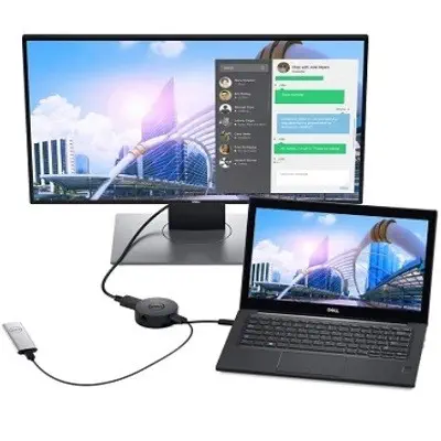 Dell DA300 492-BCJL USB Type C Mobil Adaptör