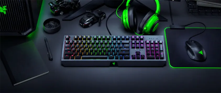 Razer Blackwidow RGB Green RZ03-02861700-R3L1 Gaming Klavye