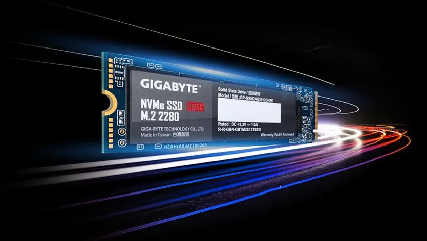 Gigabyte 512GB 1700/1550 Mb/s 2.5″ NVMe M.2 SSD Disk- GP-GSM2NE3512GNTD
