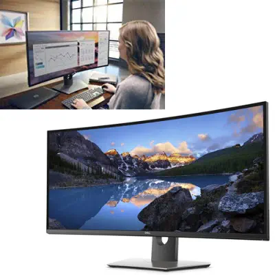 Dell UltraSharp U3818DW 37.5 inç WQHD Curved Monitör