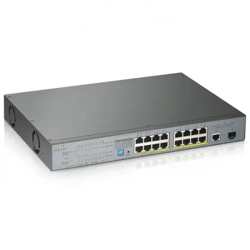 Zyxel GS1300-18HP 18 Port Yönetilemez Switch
