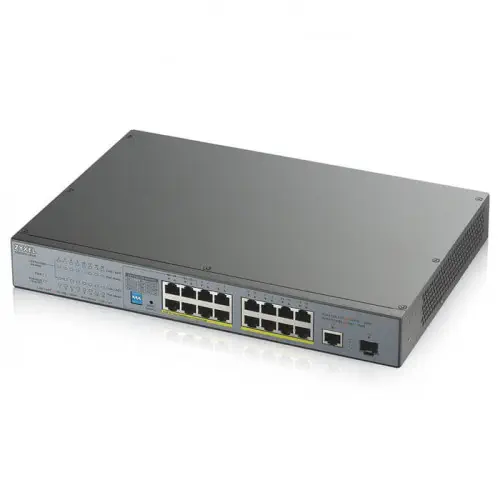 Zyxel GS1300-18HP 18 Port Yönetilemez Switch