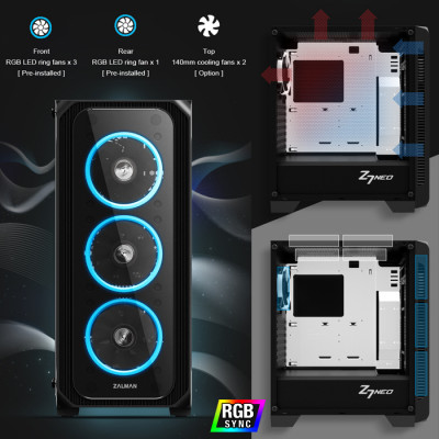 Zalman Z7 Neo 700W Mid-Tower Gaming Kasa