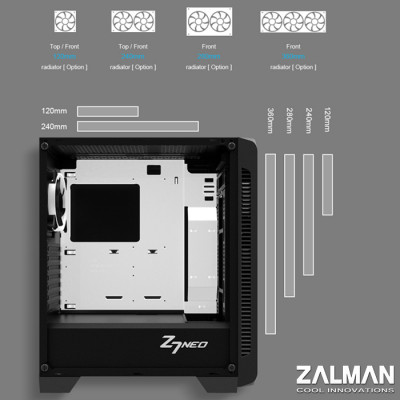 Zalman Z7 Neo 700W Mid-Tower Gaming Kasa