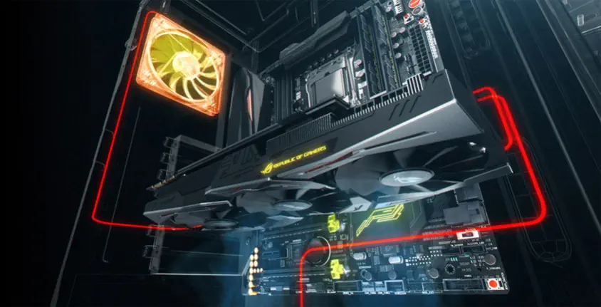 Asus Rog-Strix-RTX2080TI-O11G-White-Gaming Ekran Kartı