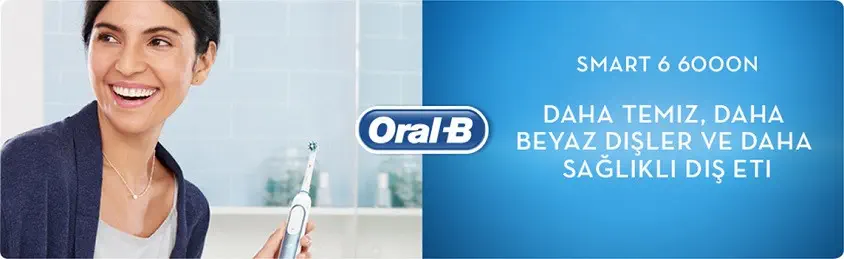 Oral-B Smart 6 6000 Şarjlı Diş Fırçası