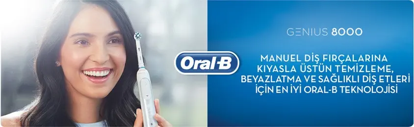 Oral-B Genius 8000 Şarj Edilebilir Diş Fırçası