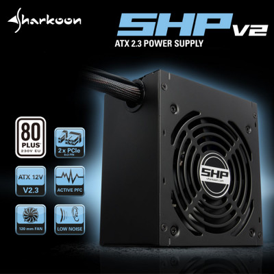 Sharkoon SHP650 V2 650W Power Supply
