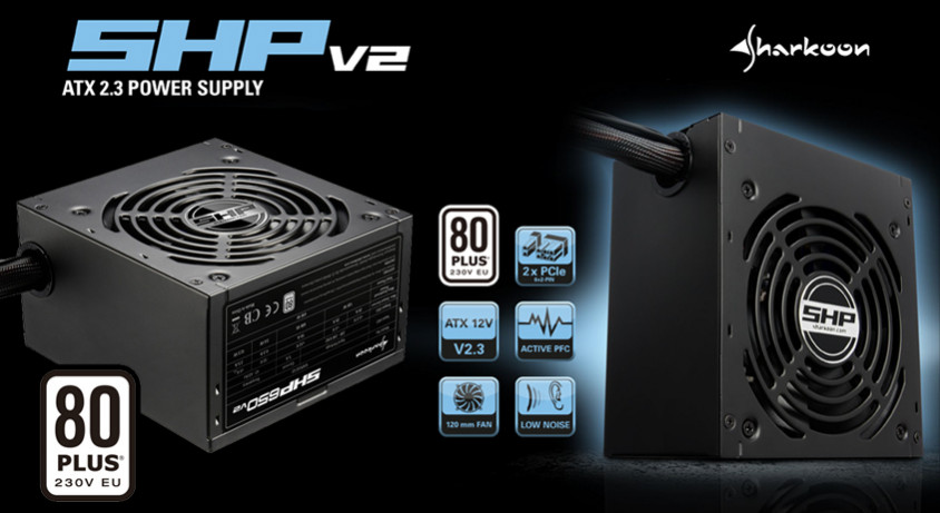Sharkoon SHP650 V2 650W Power Supply