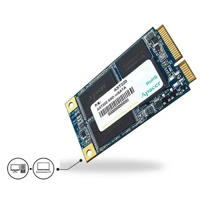 Apacer AST220 120GB 550/530MB/s mSATA SSD Disk - AP120GAST220-1