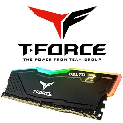 Team T-Force Delta RGB 8GB Siyah Gaming Ram