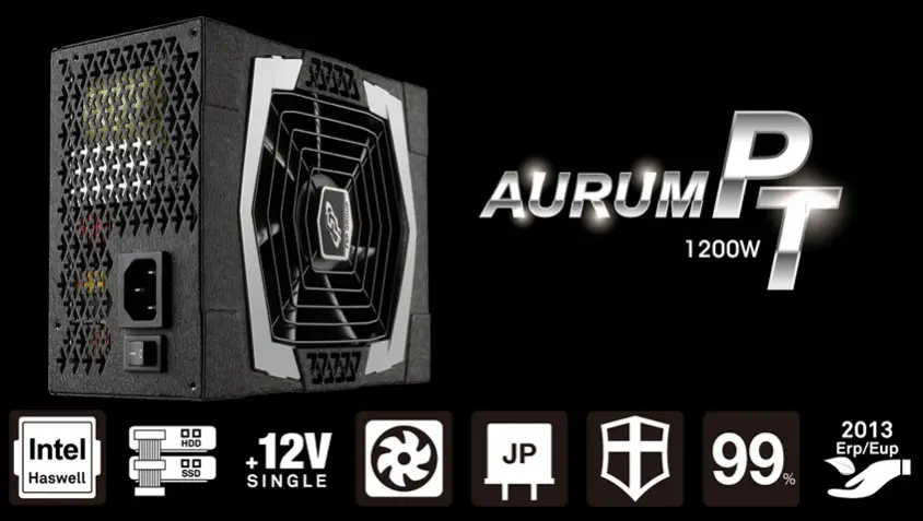 FSP PT-1200FM Aurum PT 1200W Full Modüler Gaming Power Supply