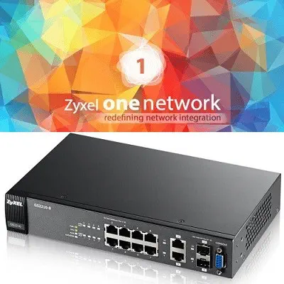 Zyxel GS2210-8 Yönetilebilir Switch