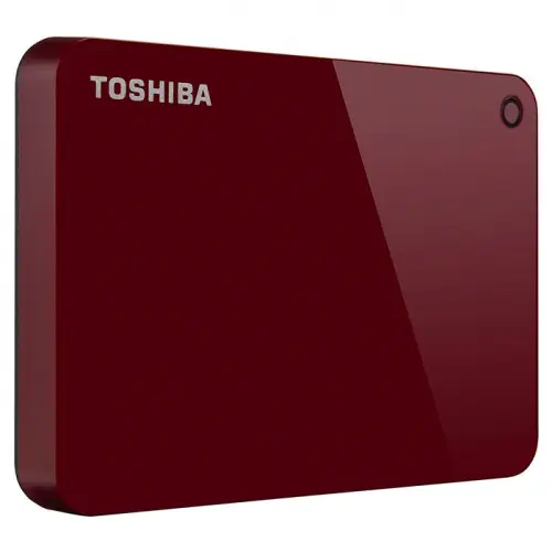 Toshiba Canvio Advance HDTC910ER3AA 1TB Kırmızı Taşınabilir Harddisk