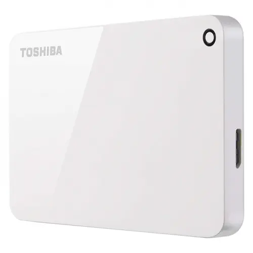 Toshiba Canvio Advance HDTC910EW3AA 1TB 2.5” Beyaz Taşınabilir Harddisk