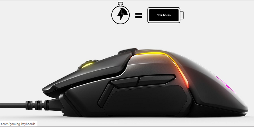 Steelseries Rival 650 + SteelSeries QcK+