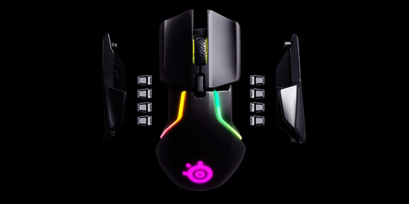 Steelseries Rival 650 + SteelSeries QcK+