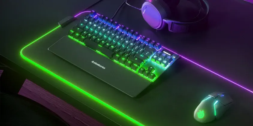 SteelSeries Apex 7 TKL UK RGB Gaming Klavye