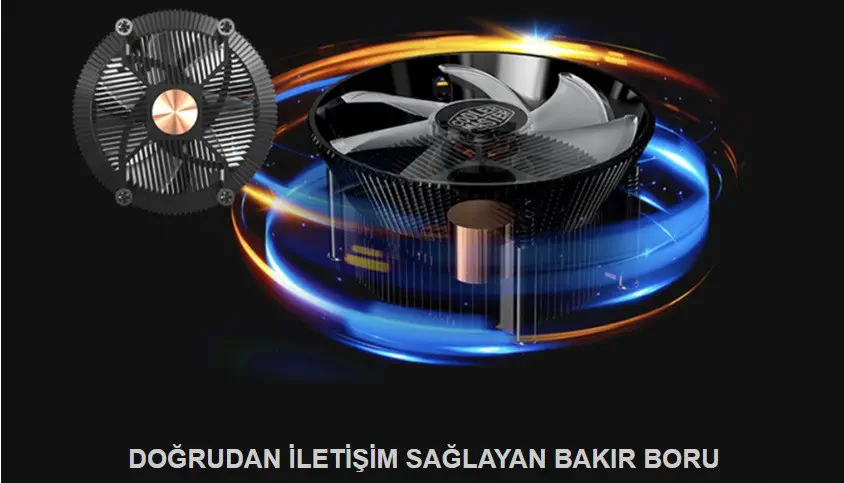 Cooler Master A71C RR-A71C-18PA-R1 ARGB AM4 Hava Soğutma 