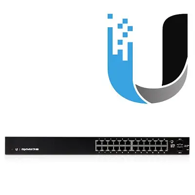 Ubiquiti ES-24 ES-24-500W 24 Port PoE Switch 