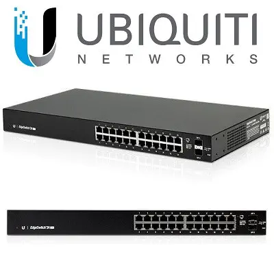 Ubiquiti ES-24 ES-24-250W 24 Port PoE Switch 